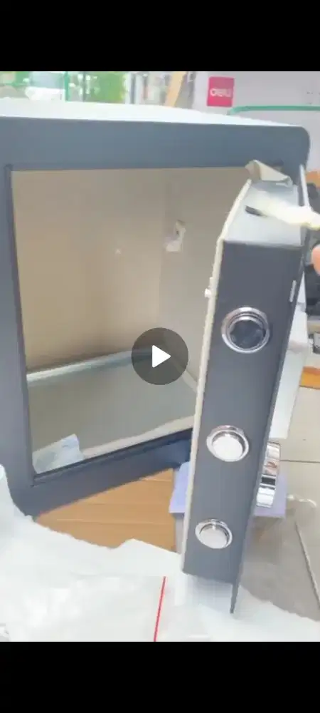 Brankas digital/ Digital safe box double unlocking step led 38×32×45