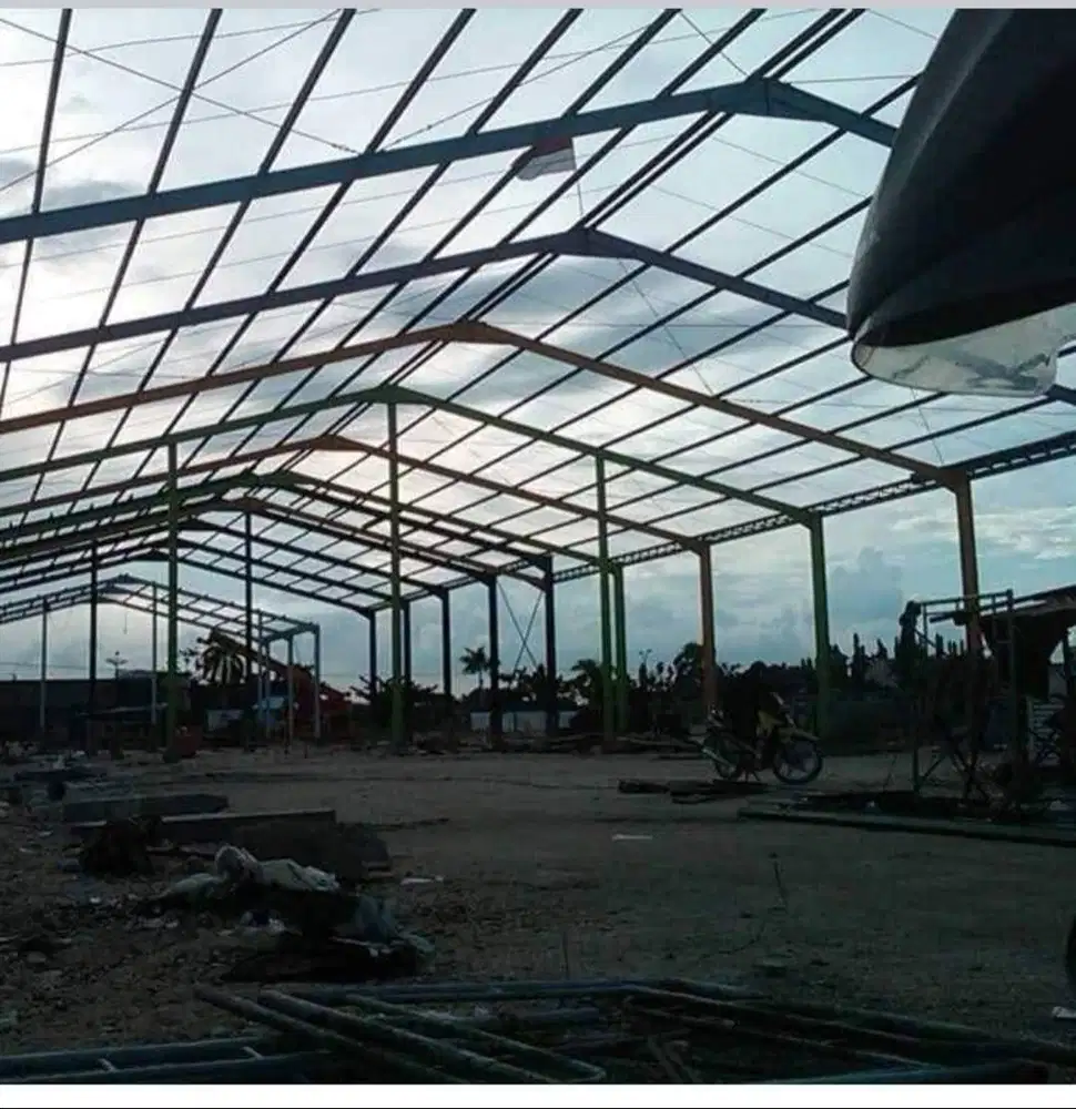 Kontruksi baja wf,instalasi gedung,pabrik,gudang industri