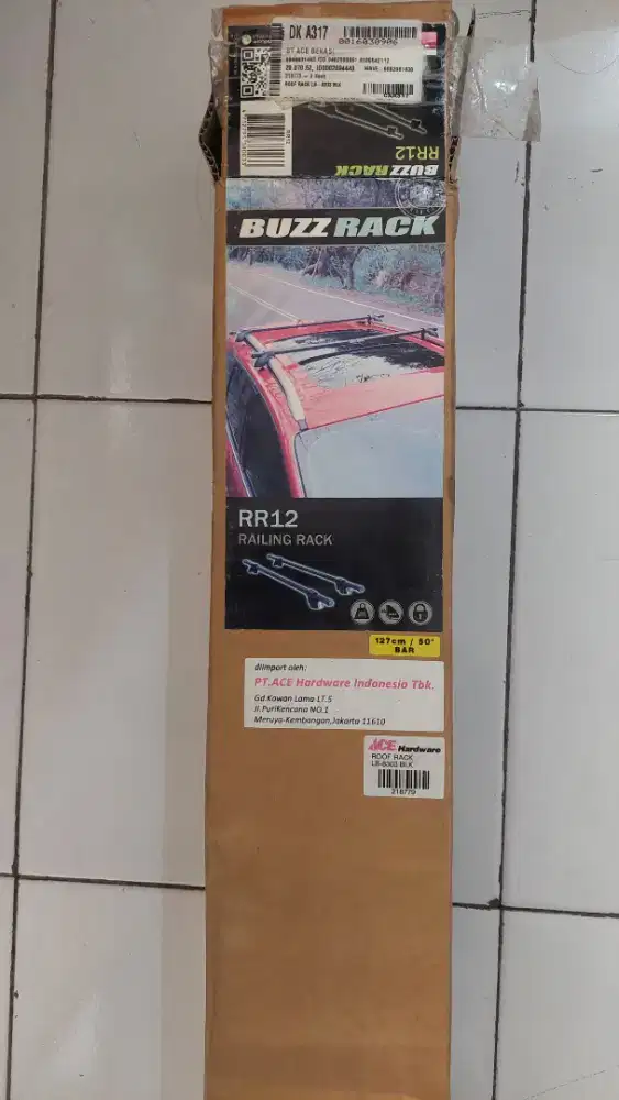 Jual Cross Bar Merk Buzz Rack