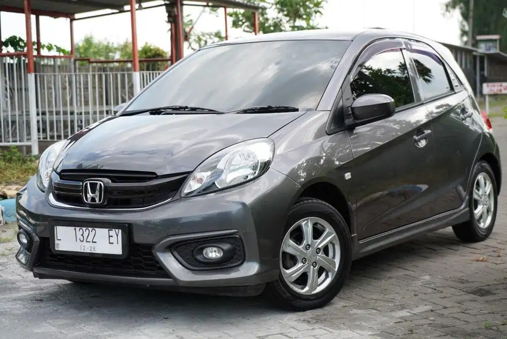 Istimewa Honda Brio 2016 E CVT Matic KM Rendah