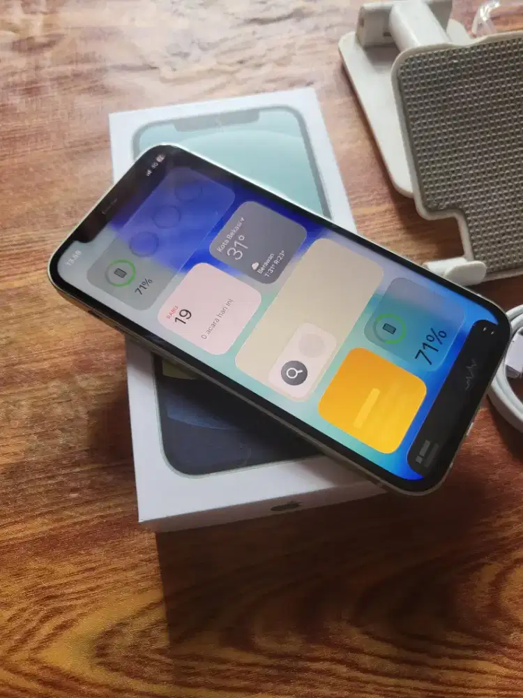 Iphone 12 128gb green inter fullset mulus no minus all operator