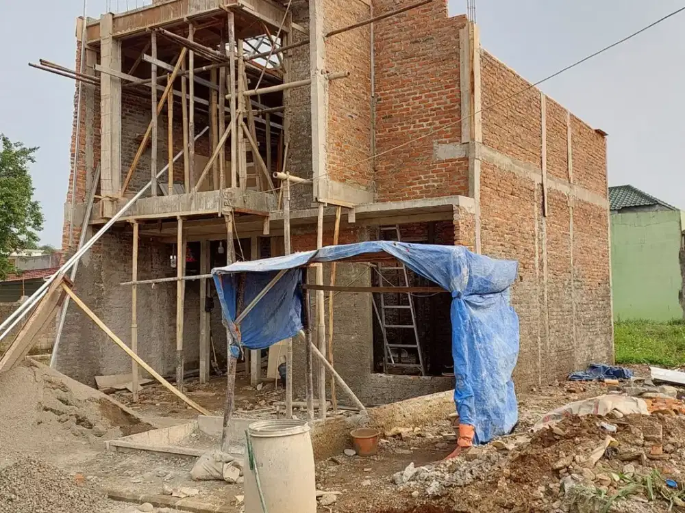 Rumah scandinavian 3 kamar tidur di cibinong dekat stasiun dan exit tol