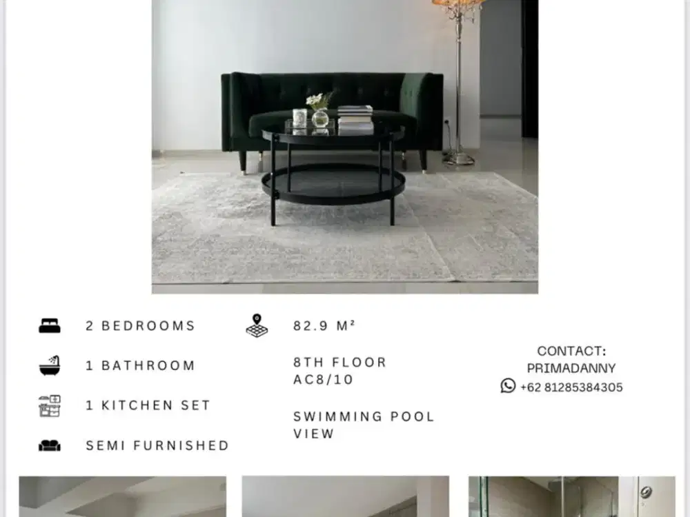 Di Jual The Accent Condominium At CBD Bintaro Jaya