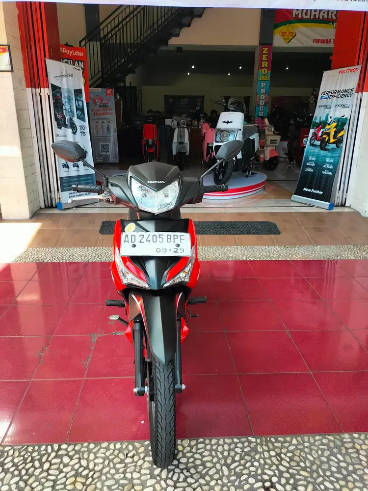 SUPRA X 125 NCW FI 2024 KM 5 RIBUAN MURAH