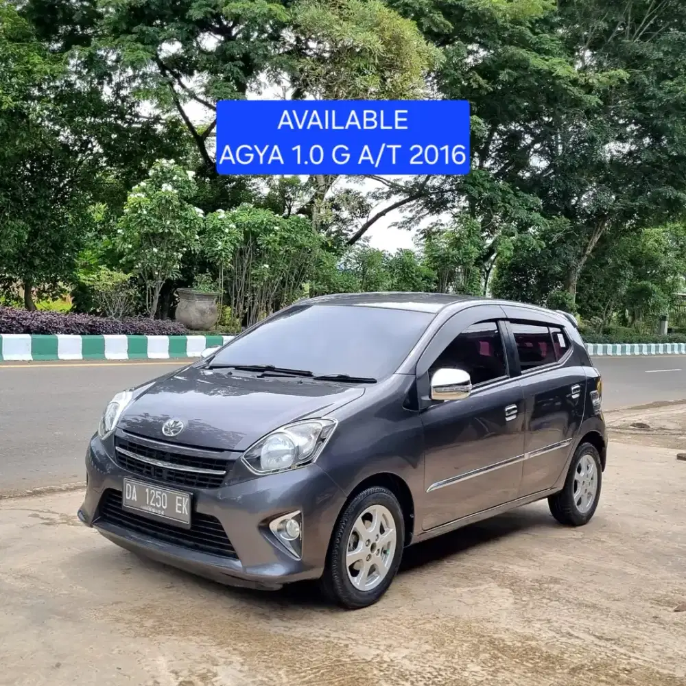 Toyota agya 1.0G A/T 2016