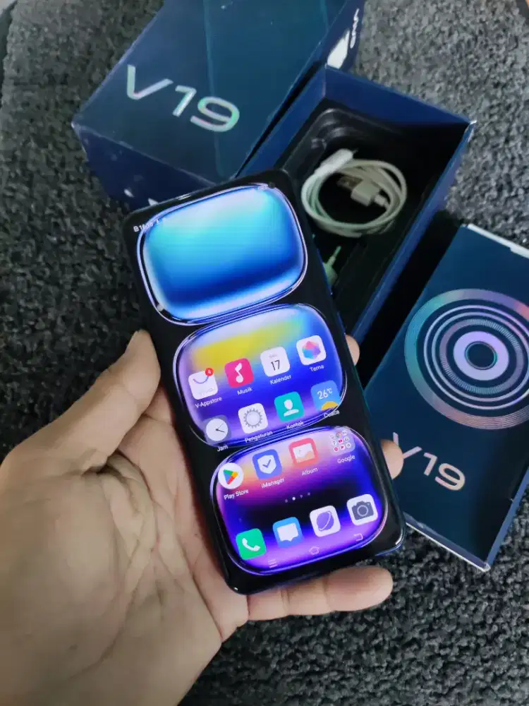 Vivo V19 ram 8/256 fulset kamera bening no minus