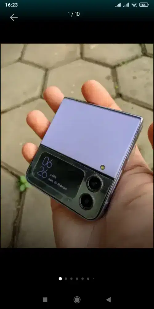 Jual Samsung z flip 4