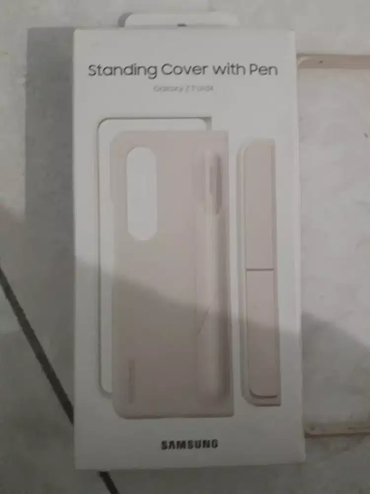 CASING STYLUS PEN SAMSUNG ZFOLD 4 ORI STANDING COVER WITH PEN