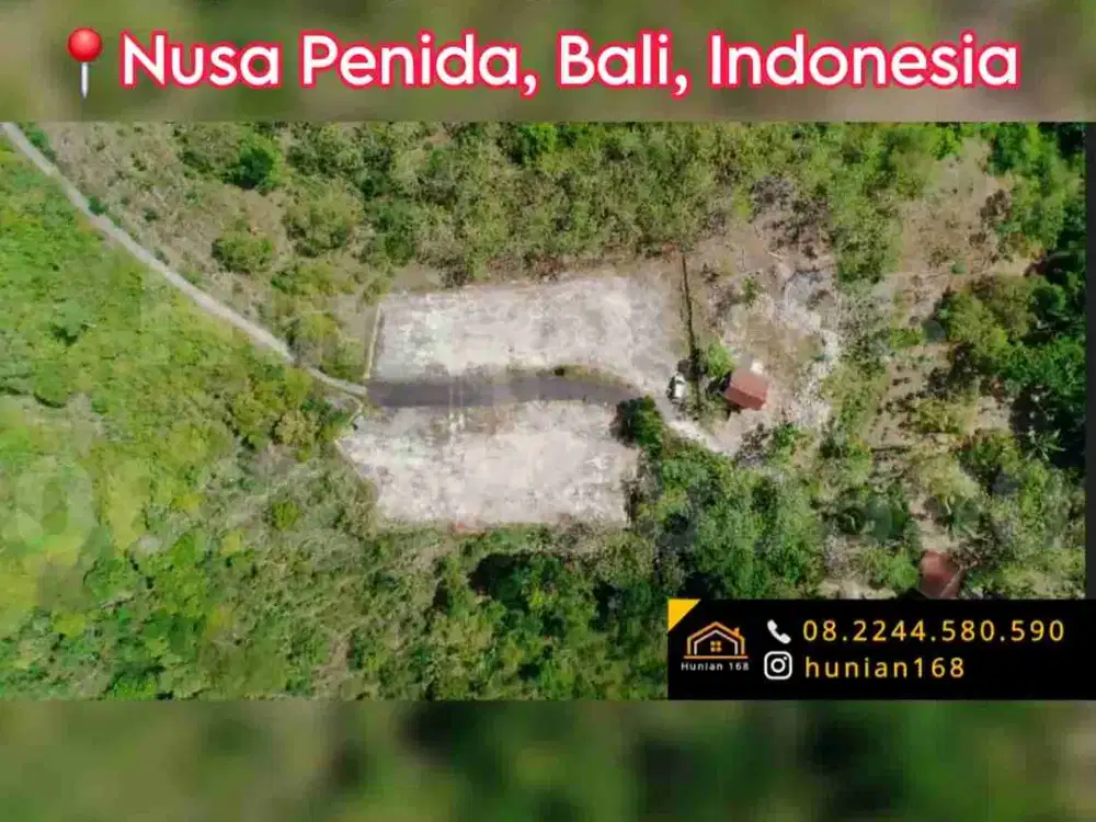 Tanah Kavling Siap Bangun Rumah Villa Vila Ocean Sea View Laut Ubud Tebing Cliff Sekartaji, Nusa Penida Bali Klungkung Klingking Kelingking Beach Pantai Klumpu Island Investment For Sale Dijual