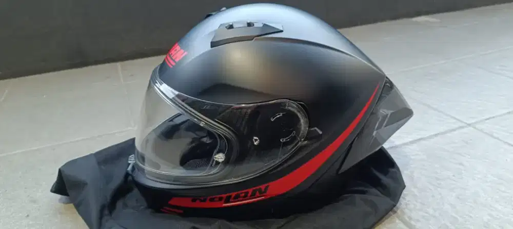 Helem Nolan N60-6 Sport Outset 021 Matt Red Full Face XXL : 63-64cm