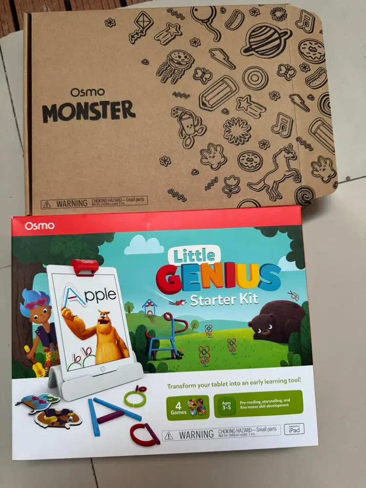 Osmo Little Genius Starter Kit Mainan Anak
