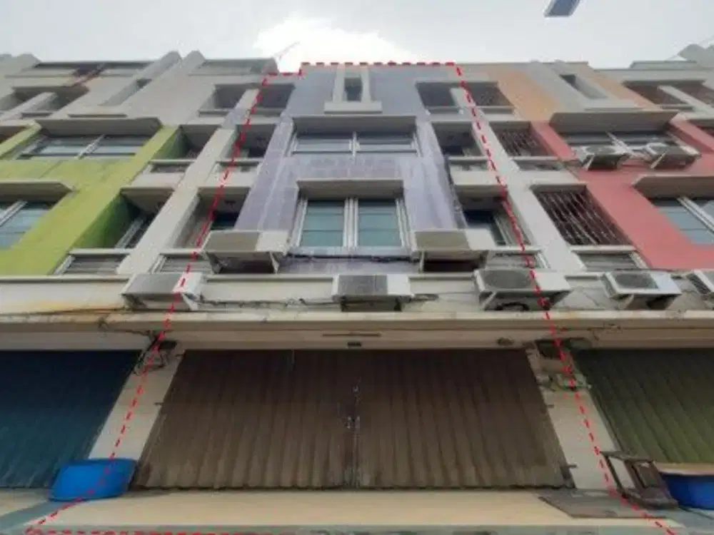 Di Jual Lelang Ruko Komplek Ruko Bandengan Indah Penjaringan, Jakarta Utara