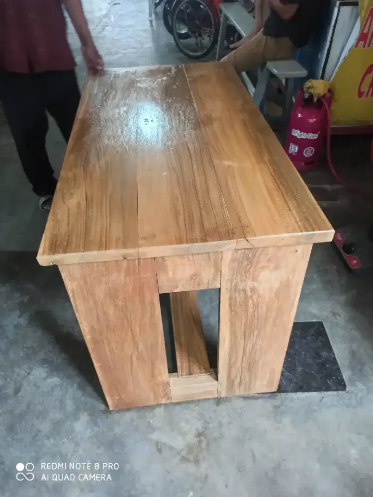 Meja makan full jati