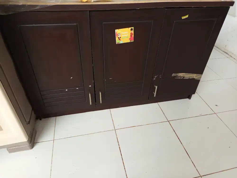 Kitchen set kayu second