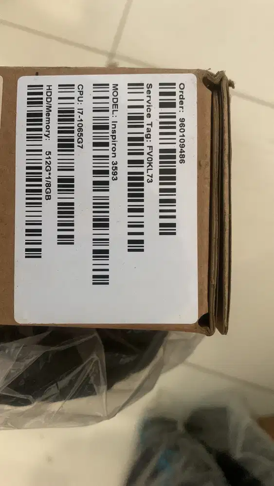 DIJUAL Dell Inspiron 3593 | MULUS LIKE NEW | SIAP PAKAI