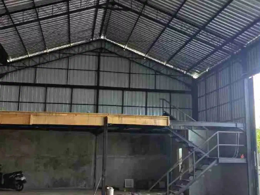 sewakan gudang baru 9 are di jln Pemelisan Sesetqn Denpasar