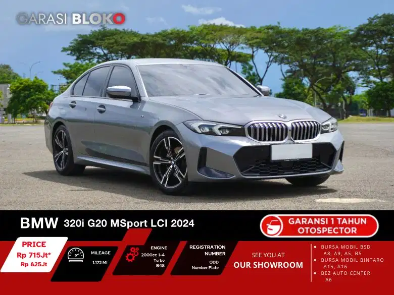 BMW 320i G20 LCI
MSport B48 2024