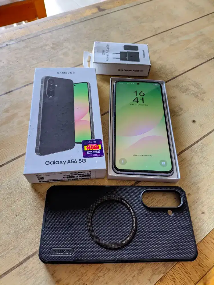 Samsung A56 5G 8/256GB Fullshet Banyak BONUS