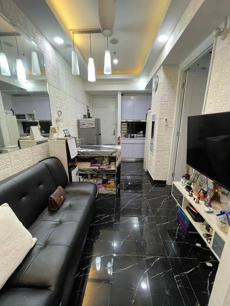 Unit Favorit! View Pool & Full Furnish Tipe 1 BR  Di Taman Anggrek