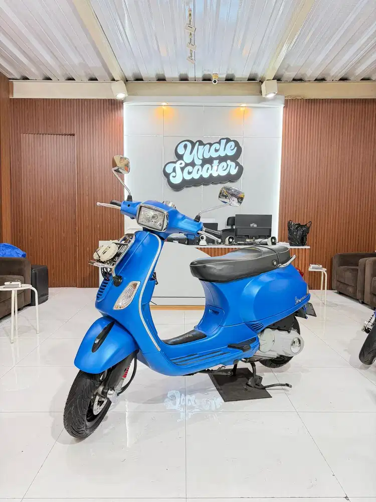 Vespa S 150ie 3Vie Tahun 2015 Biru Doff