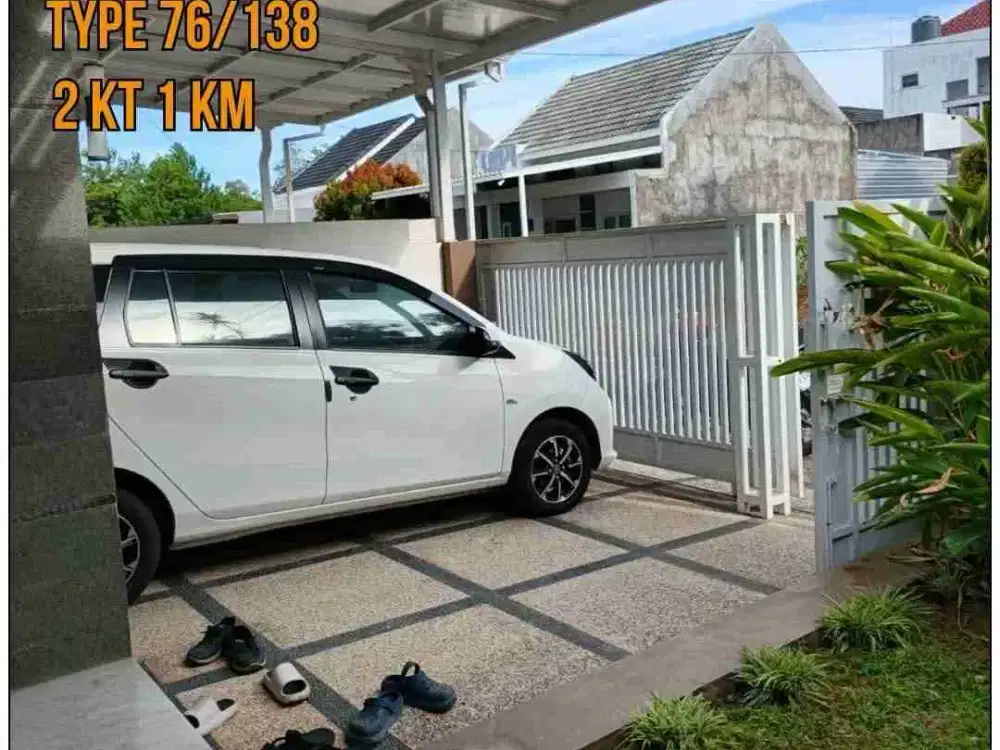 DI JUAL RUMAH SIAP HUNI PRAMUKA GARDEN LOKASI TERBAIK HARGA TERJANGKAU