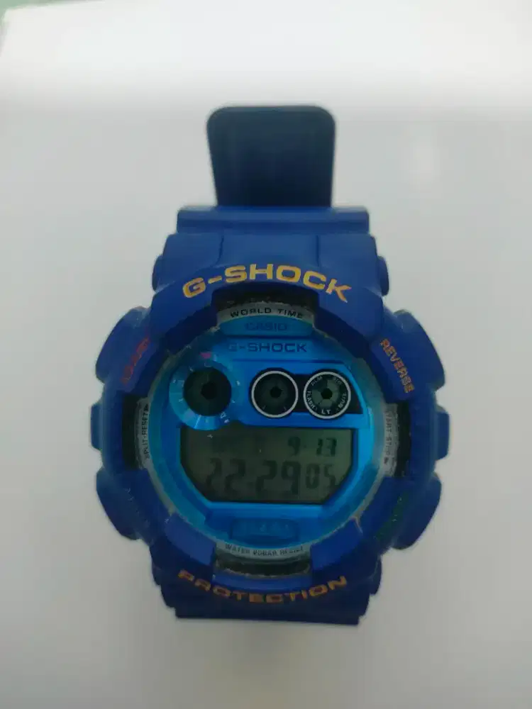 Dijual Jam Tangan Casio G-Shock GD-120Ts Biru Bekas