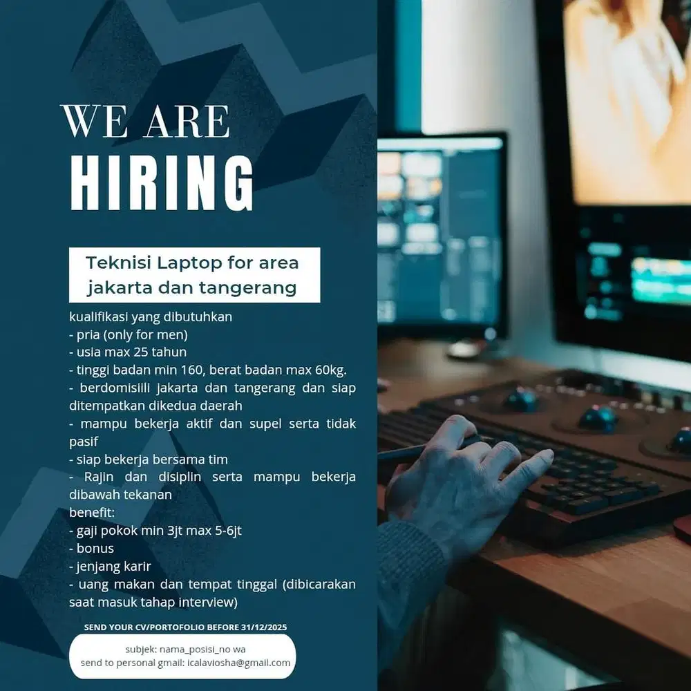 Teknisi laptop & elektronik