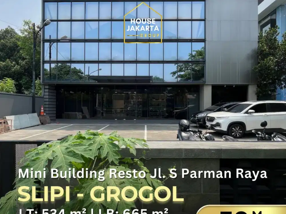 Prime Komersial Area Strategis Jalan Utama S Parman Slipi Senayan