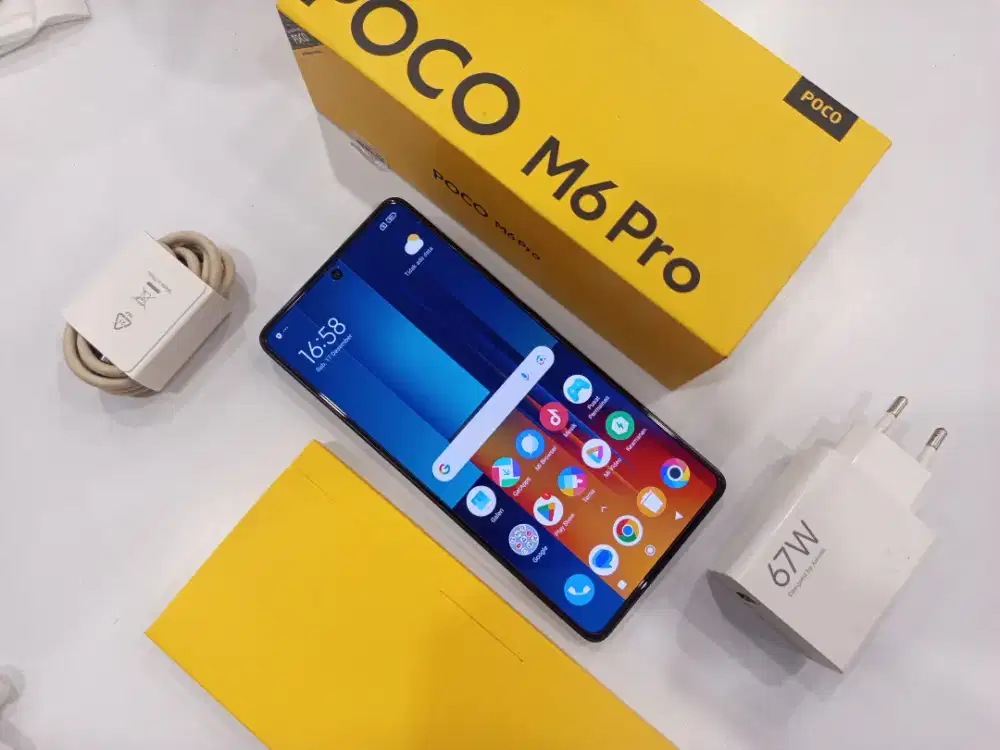 Poco M6 Pro Black 8/256 Fullset