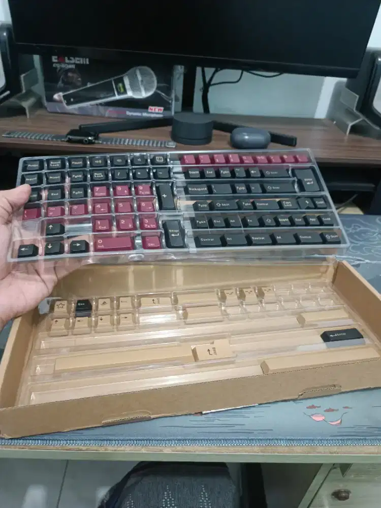 Keyboard Caps Red Samurai