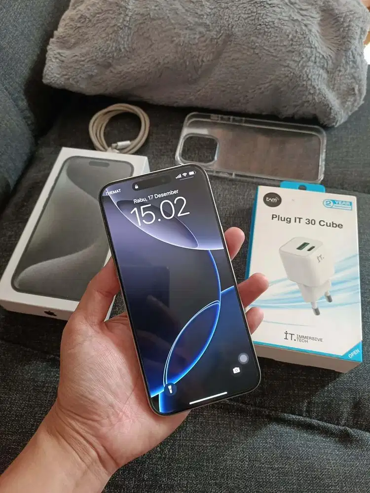 IPhone 15 PROMAX 256 Natural Titanium Inter