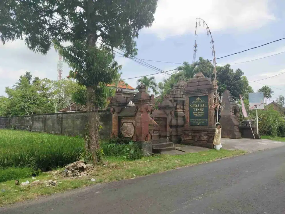 Tanah Sewa Strategis Zona Perdagangan Jasa di Tengkulak Mas - Kemenuh