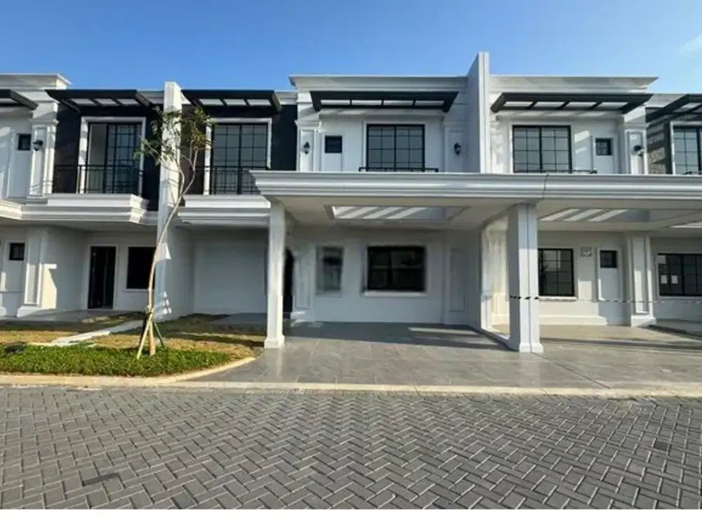 Rumah brandnew Pik2,Villa Pasir Putih 4+1 BR luas 10x20m