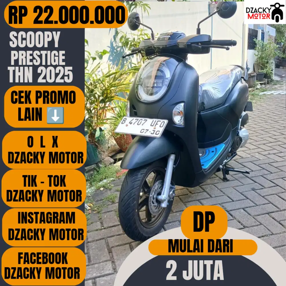 SCOOPY PRESTIGE 2025 SECOND LIKE NEW