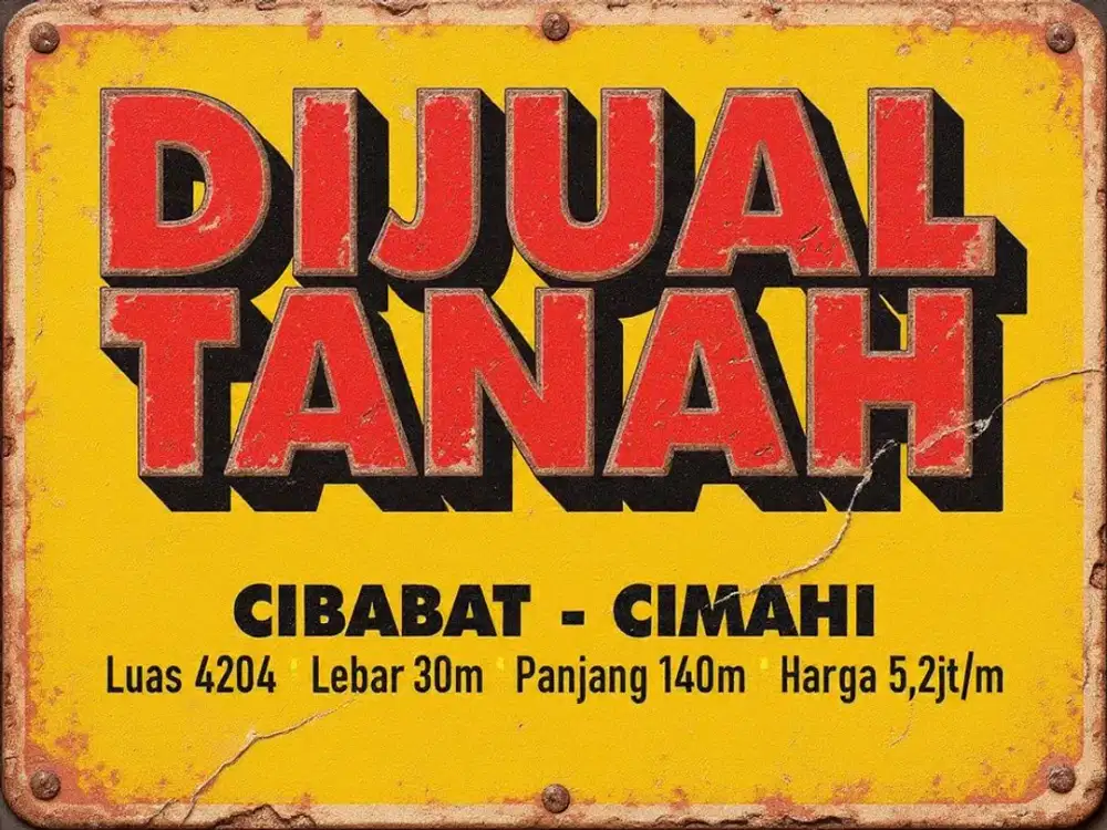 JUAL TANAH MURAH , CIMAHI, CIBABAT, CIMAHI UTARA, BANDUNG, JL. PASANTREN,