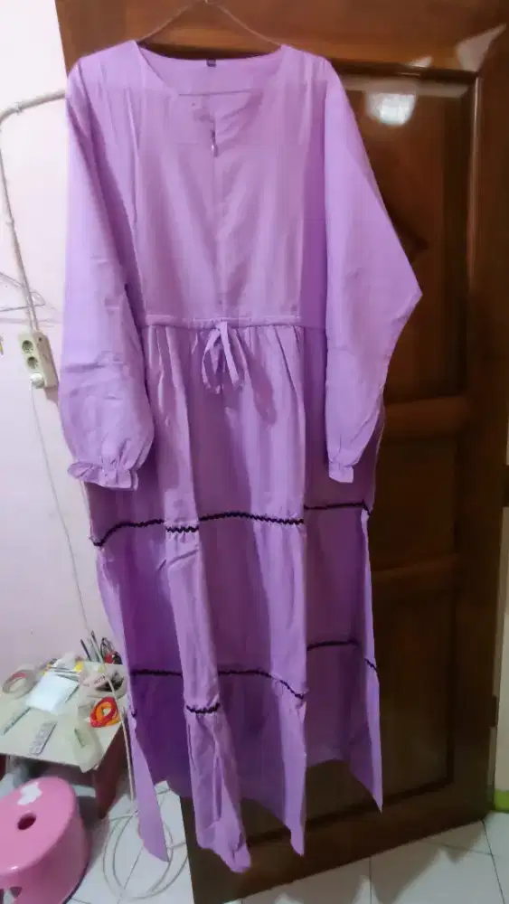 Gamis baru sekali pakai