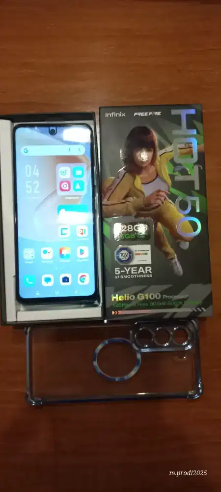 Infinix Hot 50 lengkap mulus