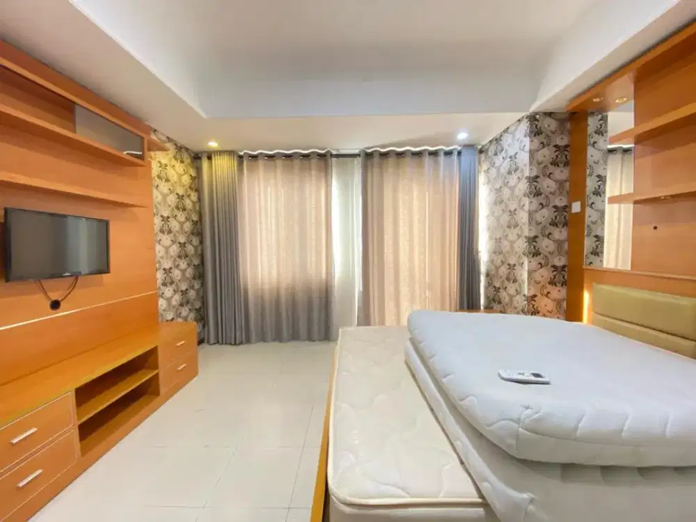 Studio BULANAN furnish SIAP HUNI Apt.Royal mediterania garden