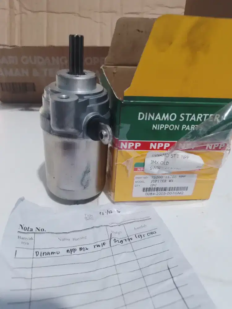 Dinamo starter Jupiter MX