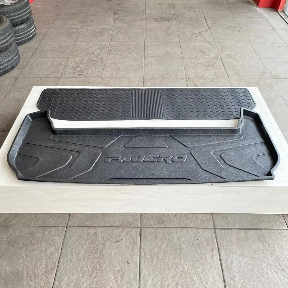 Tray Bagasi Pajero Sport 2016+ 3D Anti Air + Bumper Protector