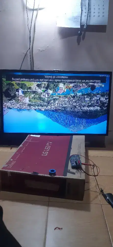 Tv lg 42 inchi analog