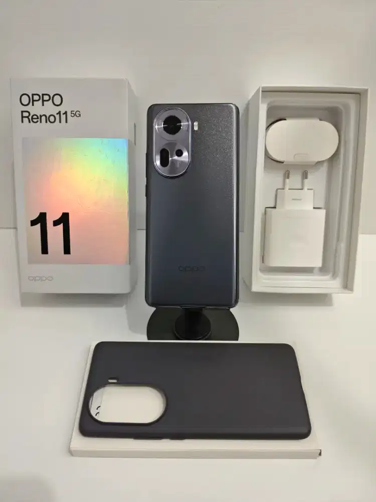 Oppo Reno 11 5G 8+8/256 Gb Likenew 99% Ex Resmi Fullset ori bs TT/BT