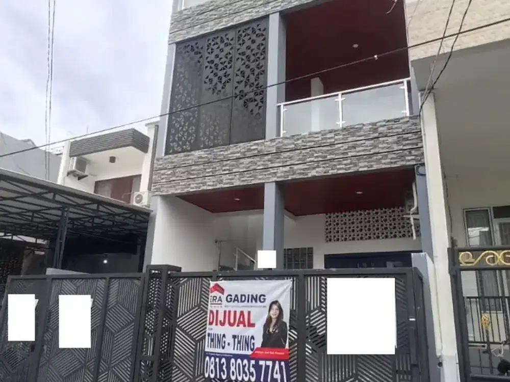 Ss.3460- Murah !! Dijual Rumah Minimalis Siap Huni 6x17 di Gading Puspa Hadap Barat