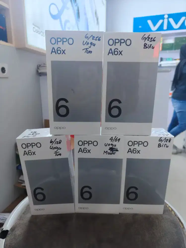 New Promo OPPO A6x 6+6GB/256GB