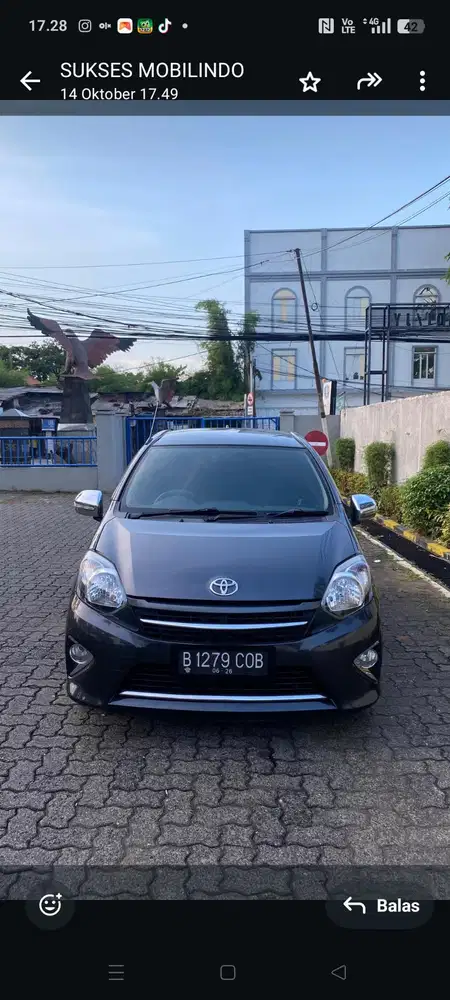 Toyota Agya G matic 2016