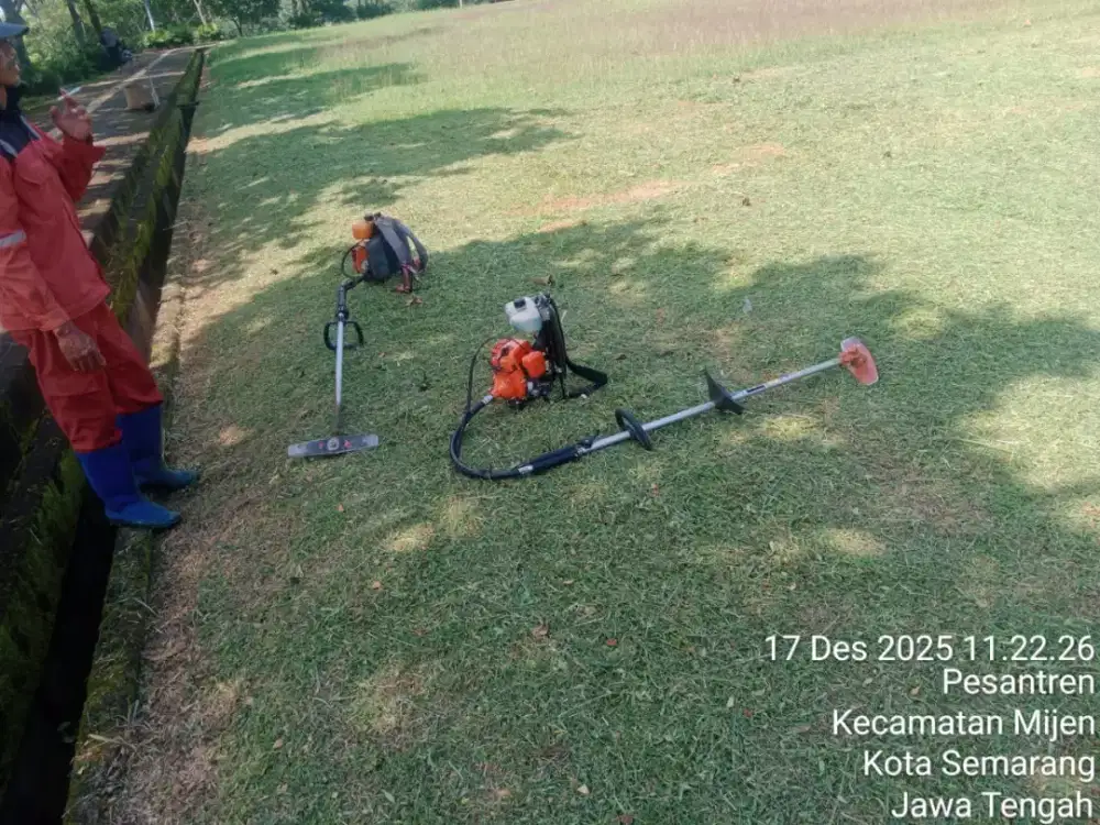 Jasa kebersihan kebun,pekarangan rumah,