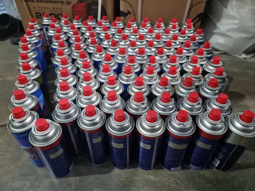 Gas Portable, Gas Kaleng Refill/Isi ulang