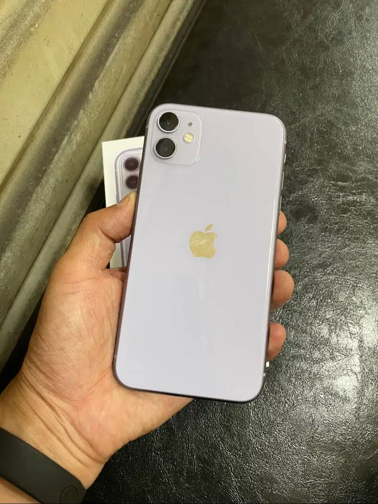 iPhone 11 256gb Purple Bea Cukai setara iBox Fullset
