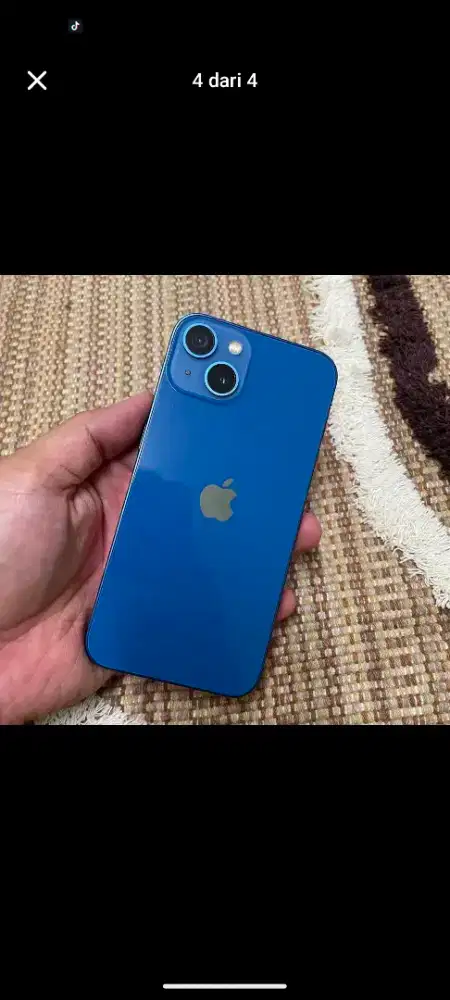 Iphone 13 biru 128gb beacukai