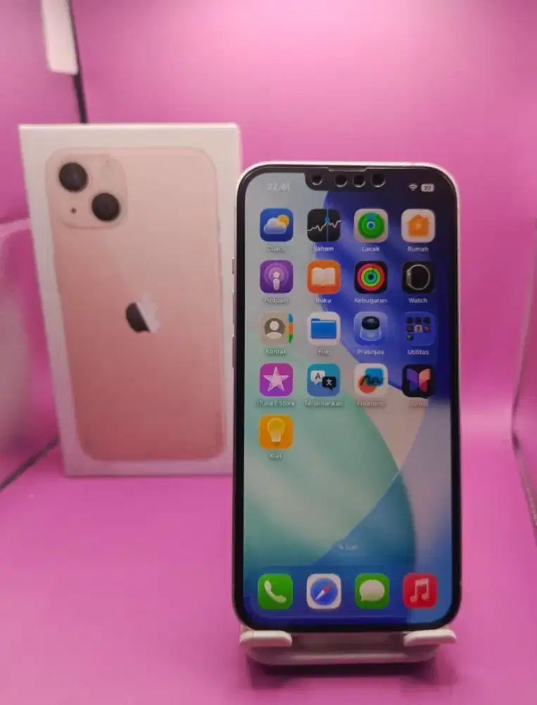 JUAL BU IPHONE 13 BASIC 128GB MULUS LIKE NEW